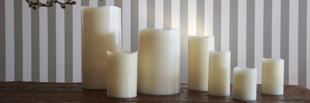 Australian-made Flameless candles from Real Safe Candles | More Mother's Day Gift ideas on the RSD Blog. www.rsdesigns.com.au/blog/