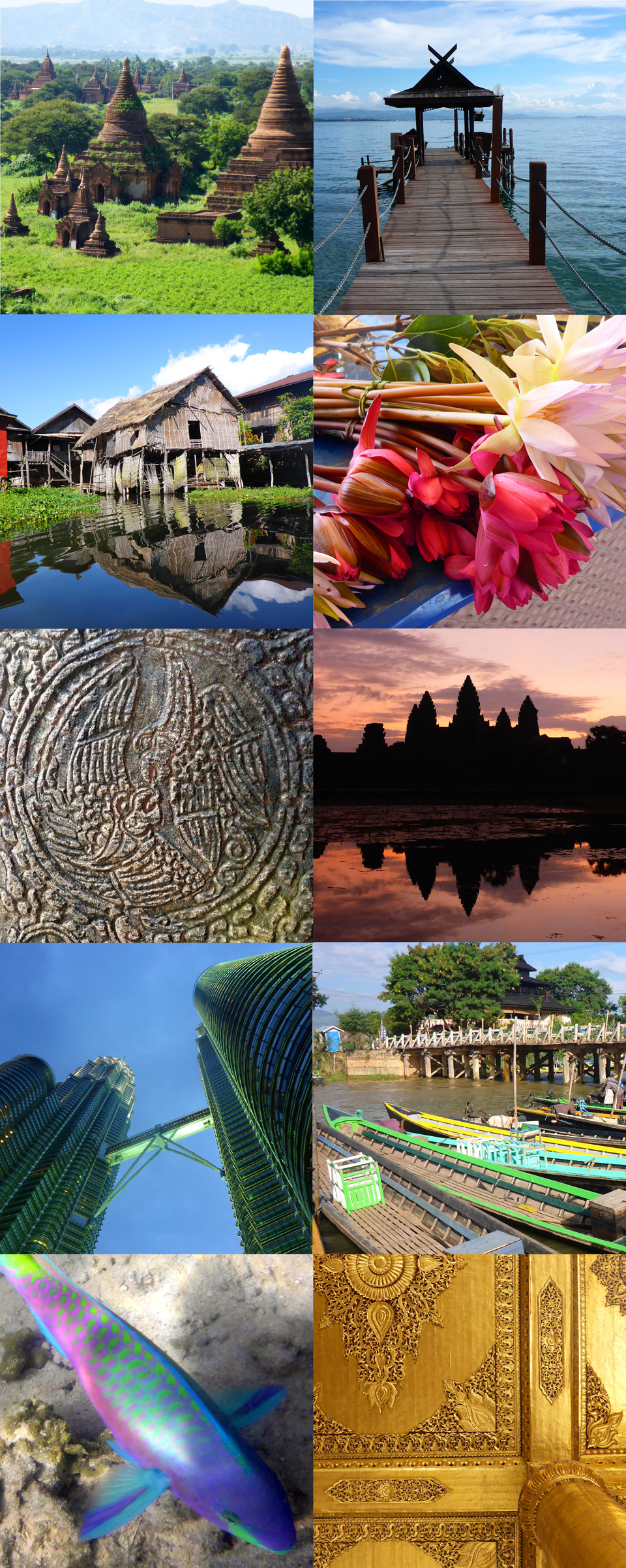 A few holiday #travel #photos from #Myanmar, #Cambodia, #Malaysia and #Sabah from the RSD Blog.