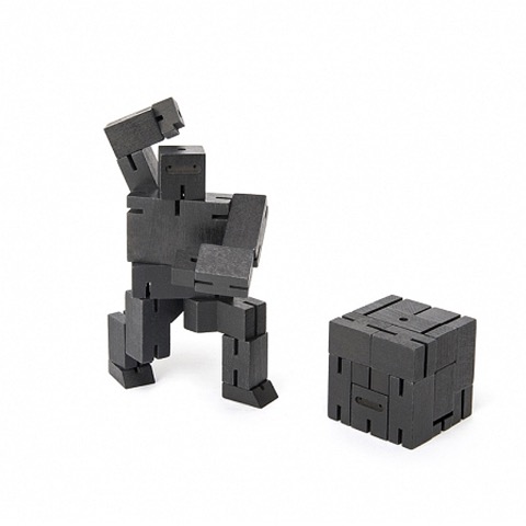 Every nerd needs a ninja Cubebot by Areaware, available at Top3. More geek chic for the home on the RSD Blog.