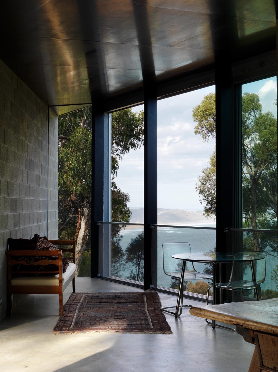 Interior Views. House at Big Hill by Kerstin Thompson Architects. Australian Architecture.