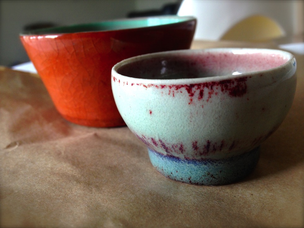 Colourful handmade bowls at Fine Design Market. More on the RSD Blog www.rsdesigns.com.au/blog/