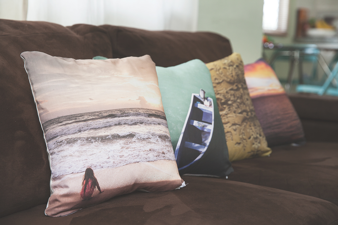'Oh, the Places You'll Go' #cushion series by The #Cumulus Factory. Photo by Kristina Childs. See more on the RSD Blog.