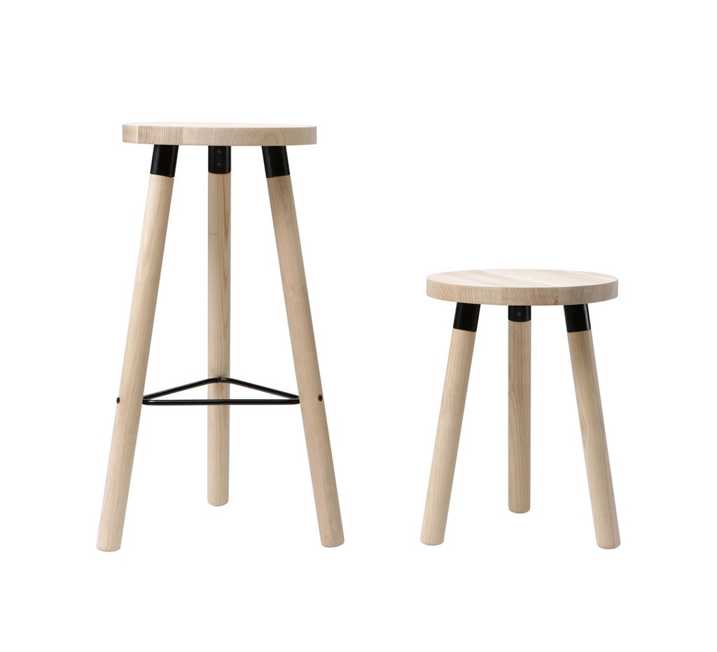 The Partridge stool by Design By Them, reminds me of a game of beach cricket. Lovely simplicity