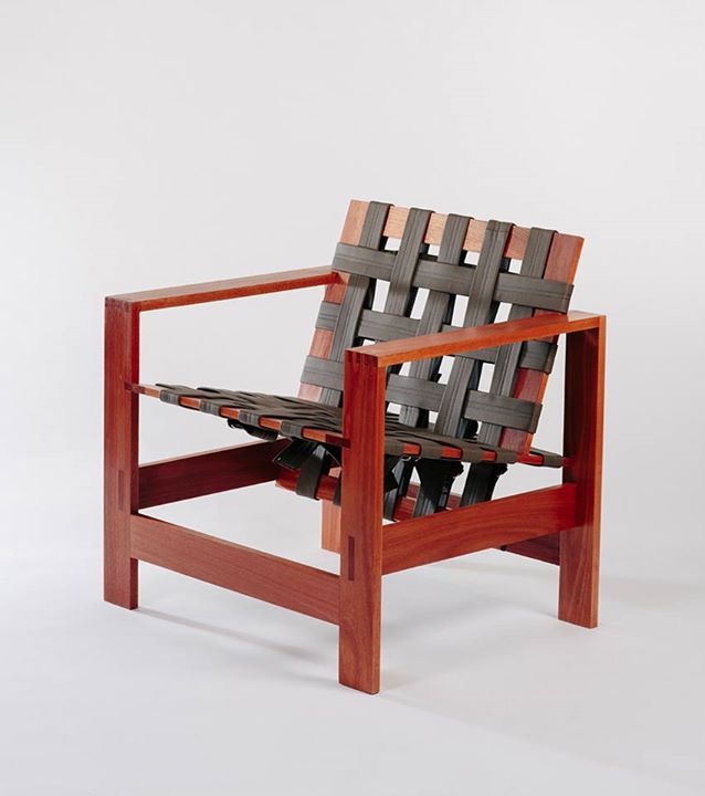 The Square chair by Jessica Mountain