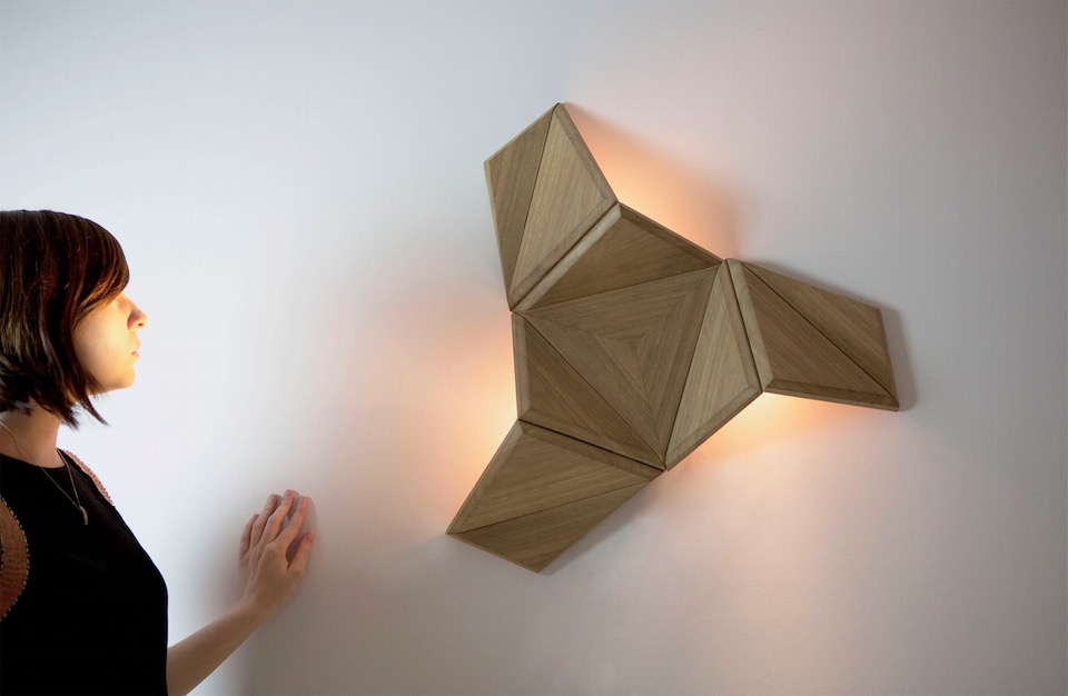 Cling lamp by Megan Devenish-Krauth, industrial designer at Megmeg