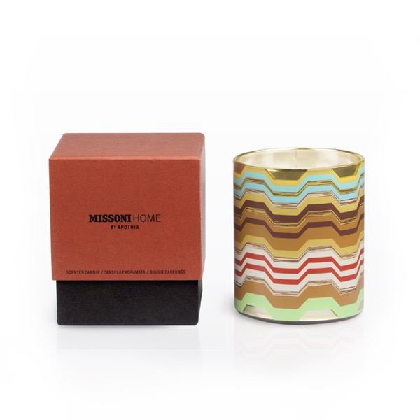 A touch of gilded luxe. Missoni Home Maremma Candle from Spence & Lyda | More Mother's Day Gift ideas on the RSD Blog. www.rsdesigns.com.au/blog/