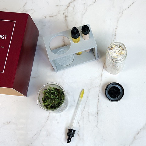 The Alchemist Kit comprises of Rosehip Oil, Bath Salts and Australian Mineral Clay by Page Thirty Three. More geek chic for the home on the RSD Blog.