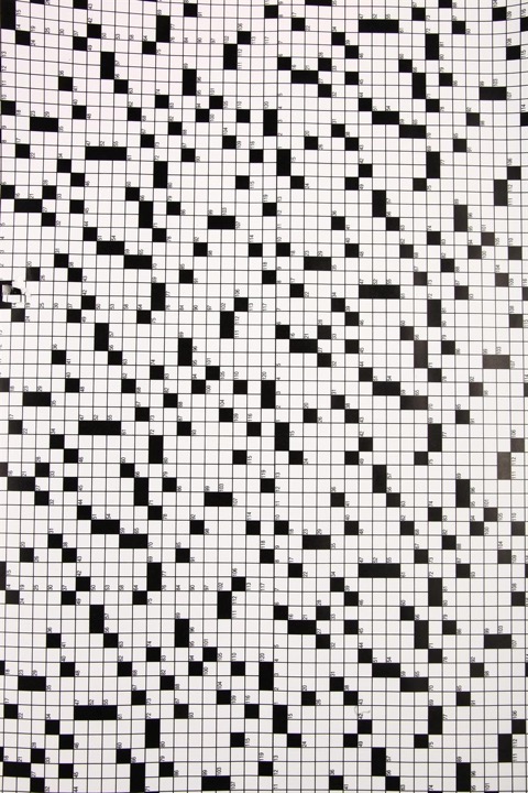 Crosswords Printed Roll wrap from Typo. More geek chic for the home on the RSD Blog.