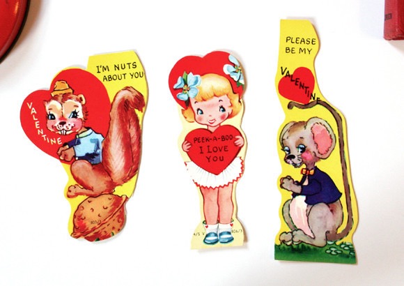 Vintage Valentine’s Day cards, at Vintage & Nostalgia Co. See More #Valentines #Ruby #Red on the RSD Blog. www.rsdesigns.com.au/blog/