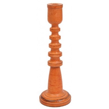 Bright Helen Orange candlestick by Zest available from Crate Expectations. More #Orange on the RSD Blog.