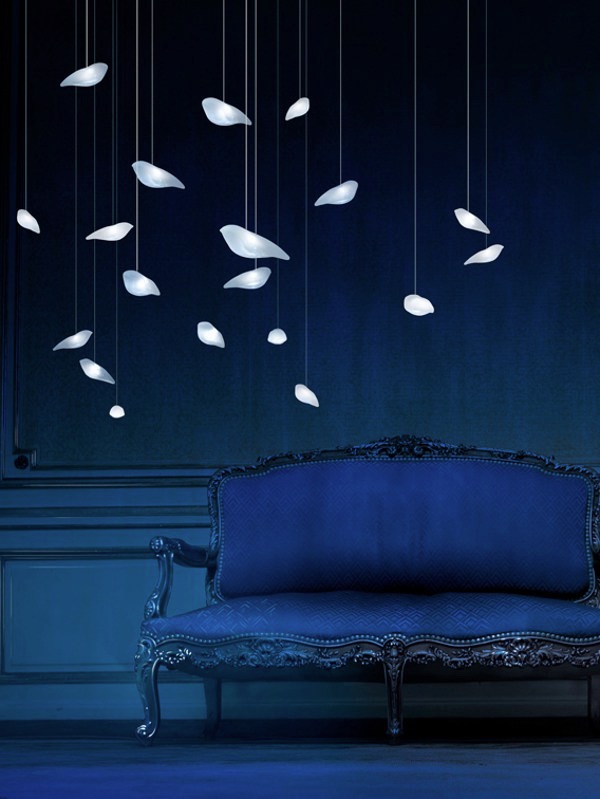 Dark and dramatic, dare to use sapphire in all elements but a few, like the Smoon Birdie light. More #blue goodness on the RSD Blog.